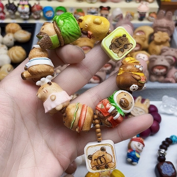 库克吊坠鹿角手串