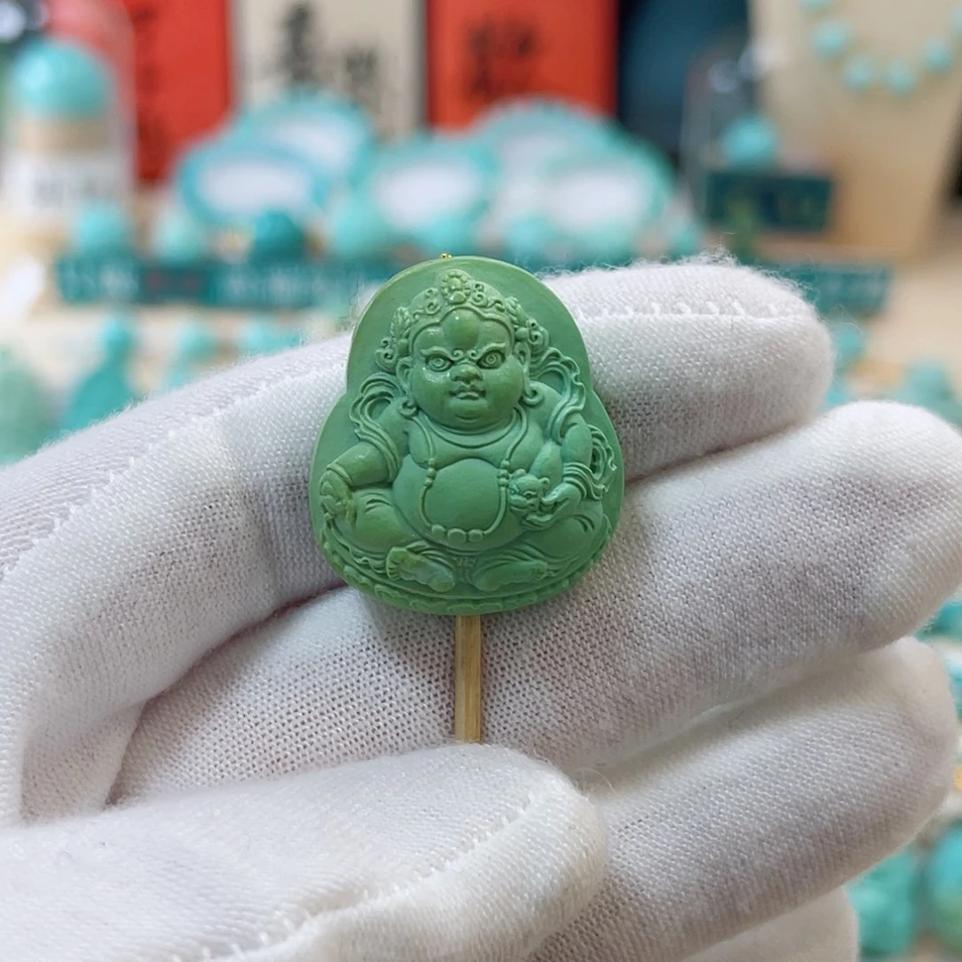 绿松石珠宝奇石未镶嵌