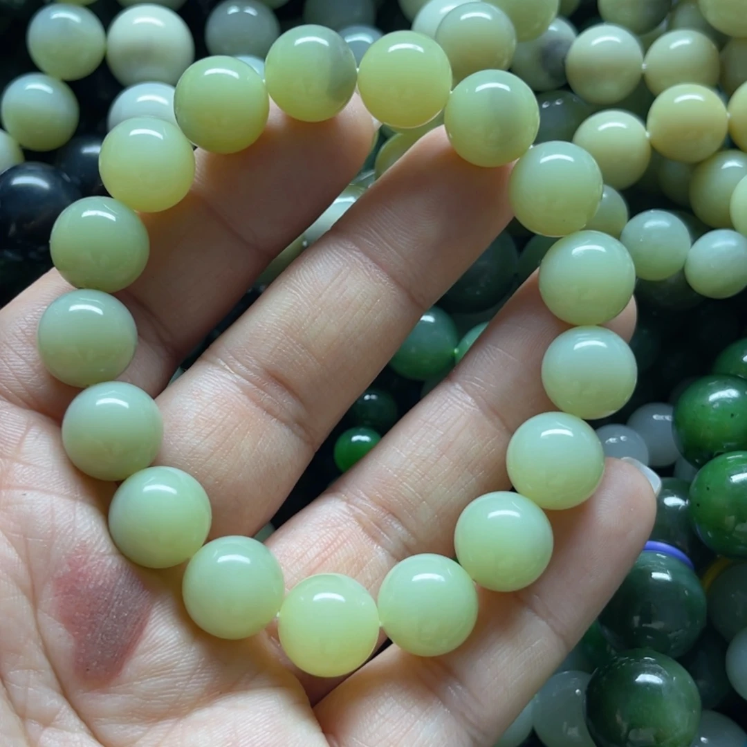 和田玉手链未镶嵌