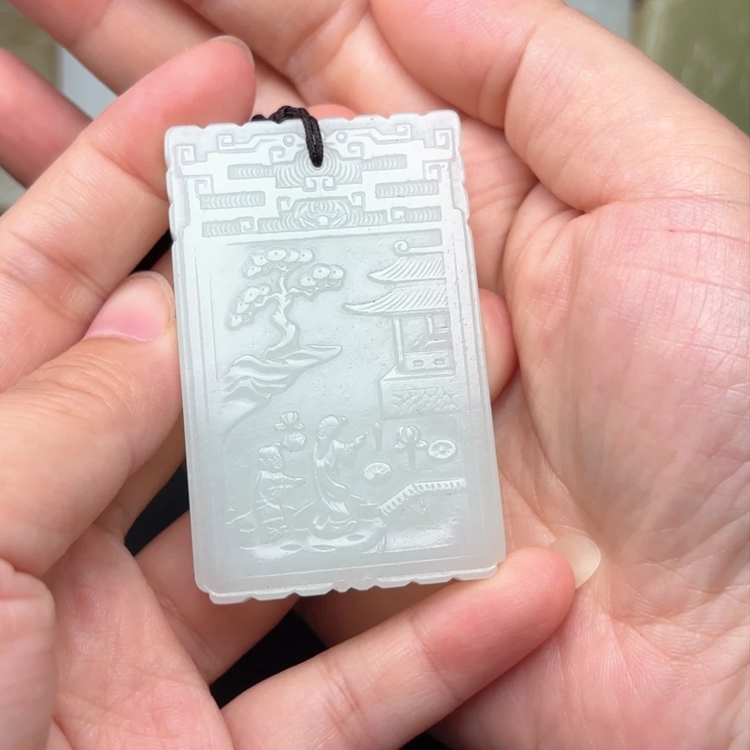 未镶嵌和田玉挂件石****号