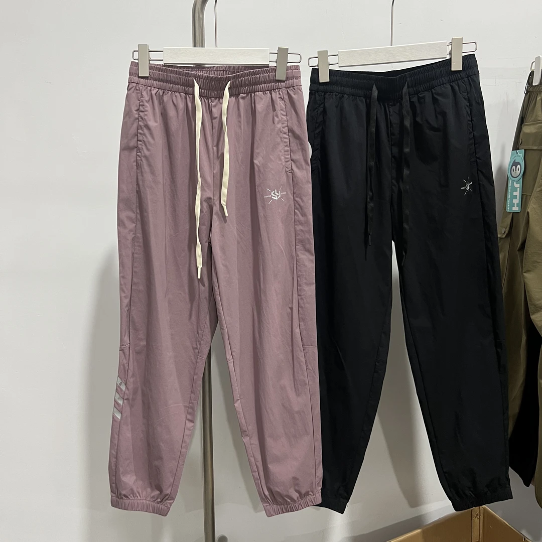 24W1902春夏季时尚休闲运动速干裤透气九分裤束脚女裤