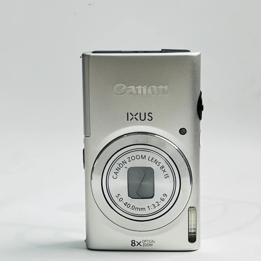 95新 Canon/佳能 ixus140银色1600万像素8倍变焦复古ccd