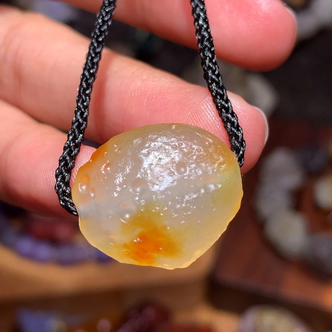 未镶嵌玛瑙/玉髓珠宝半成品