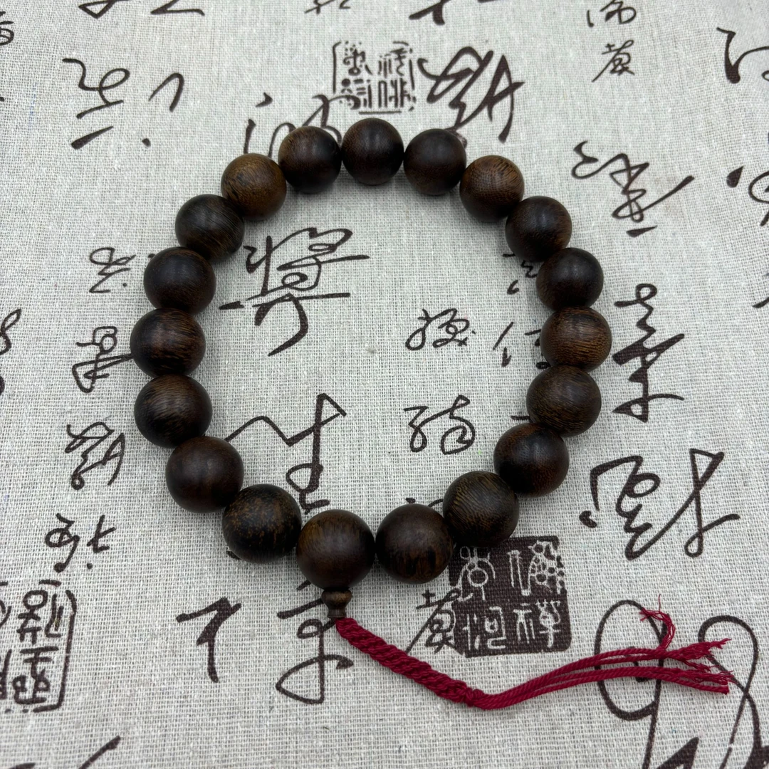 YDY034 沉香大圆珠手持尺寸约20mm 多样性发一件