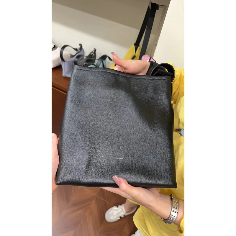 YUSHA/高档黑色手提单肩包-3362