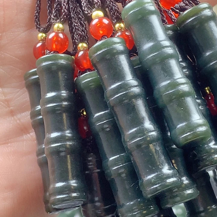 和田玉（青玉）未镶嵌颈饰