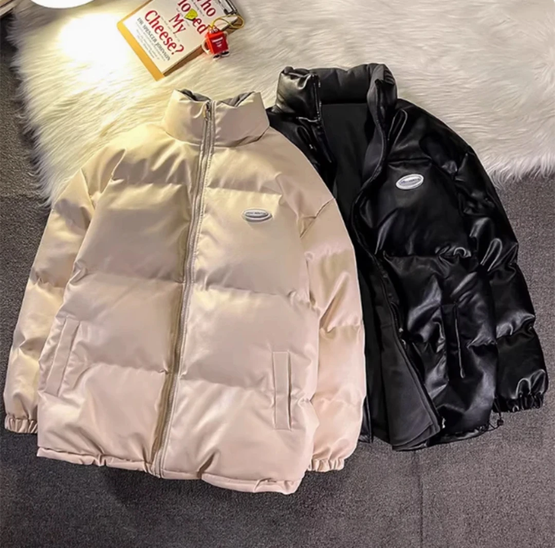 新款冬季宽松男袄加厚保暖百搭情侣短款学生秋冬休闲外套3120