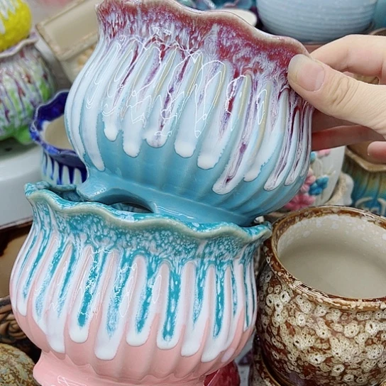 多肉绿植陶瓷花盆