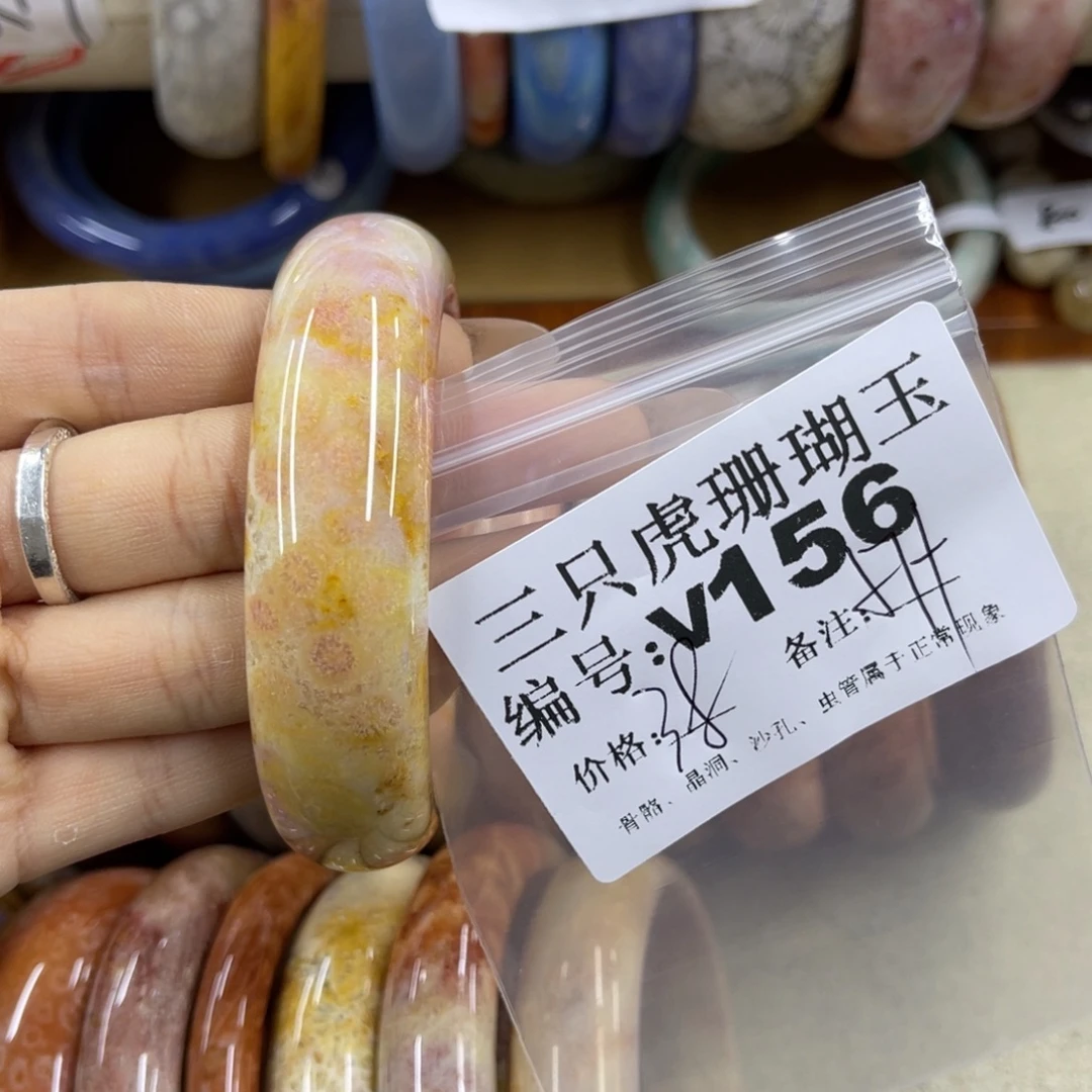 中***山硅化珊瑚（珊瑚玉）未镶嵌h