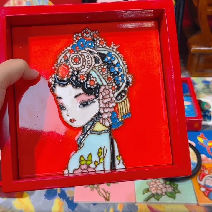 瓷片瓷板画艺术作品