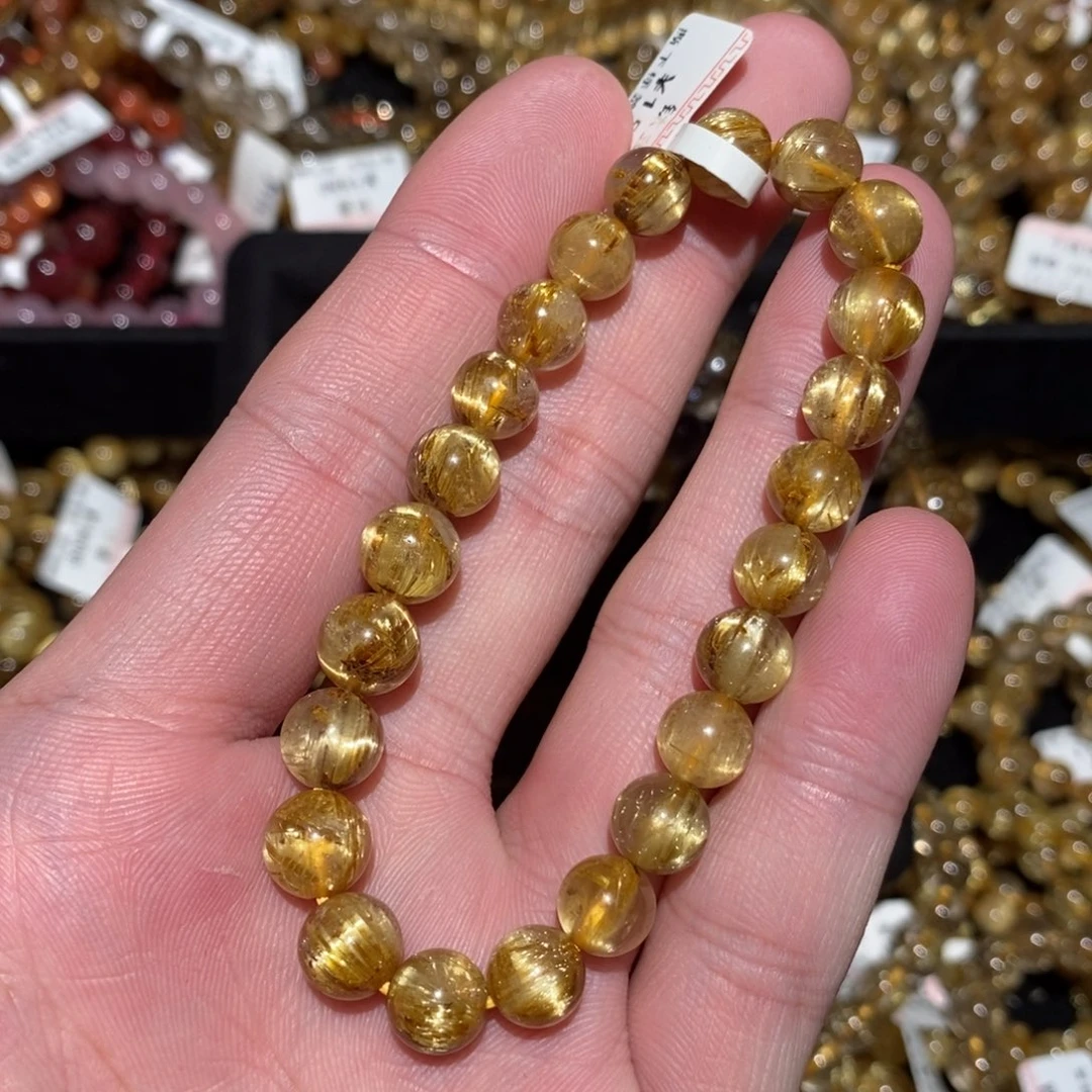 水晶手串未镶嵌手串