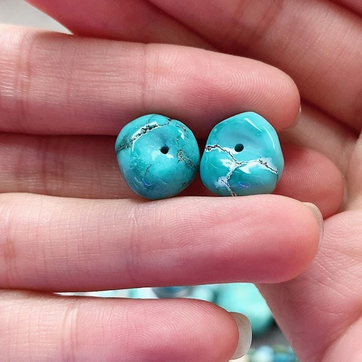 未镶嵌绿松石珠宝奇石罗****迹