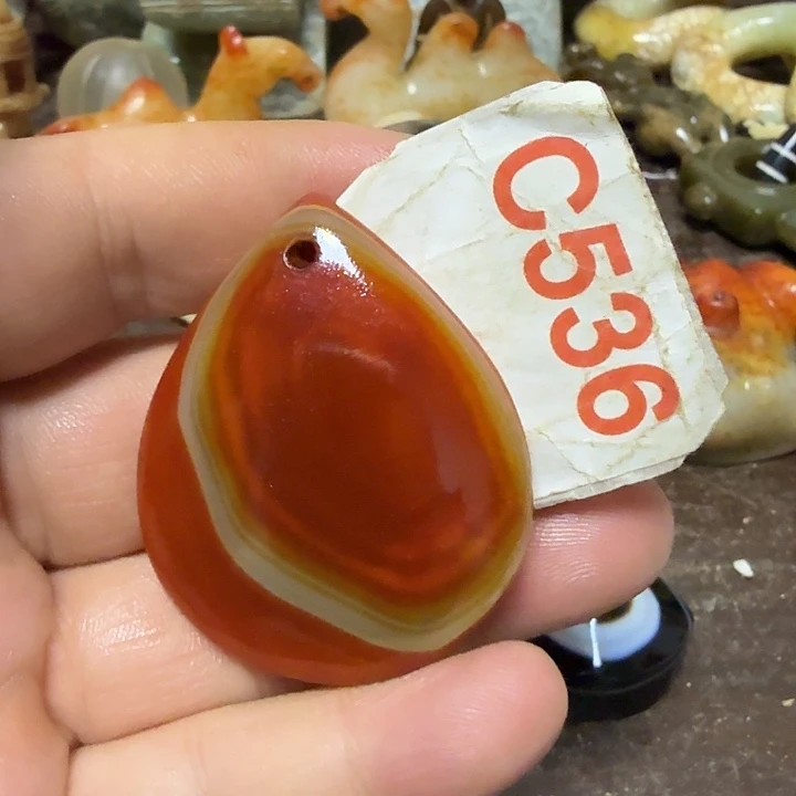 未镶嵌颈饰玛瑙/玉髓