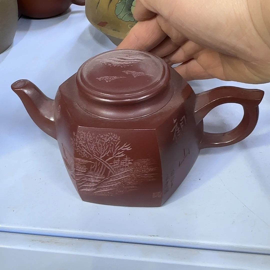 紫砂茶壶宜兴紫砂壶瑕疵处理