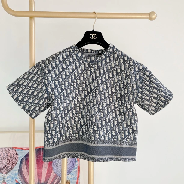 99新 DIOR/迪奥 老花针织上衣/50238465