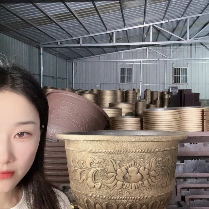 圆形83花盆一个有孔