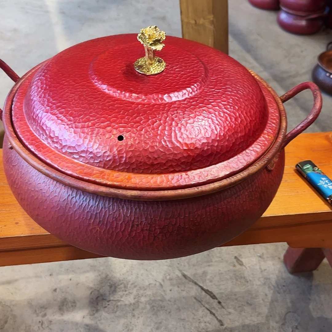 6升大锅手工锻打工艺