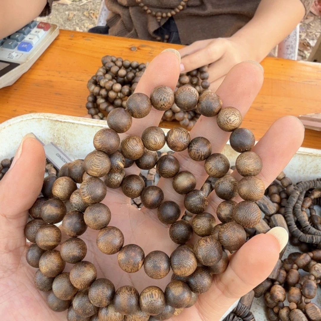 沉香沉香碎屑单圈1.0乌身7克多样性发一