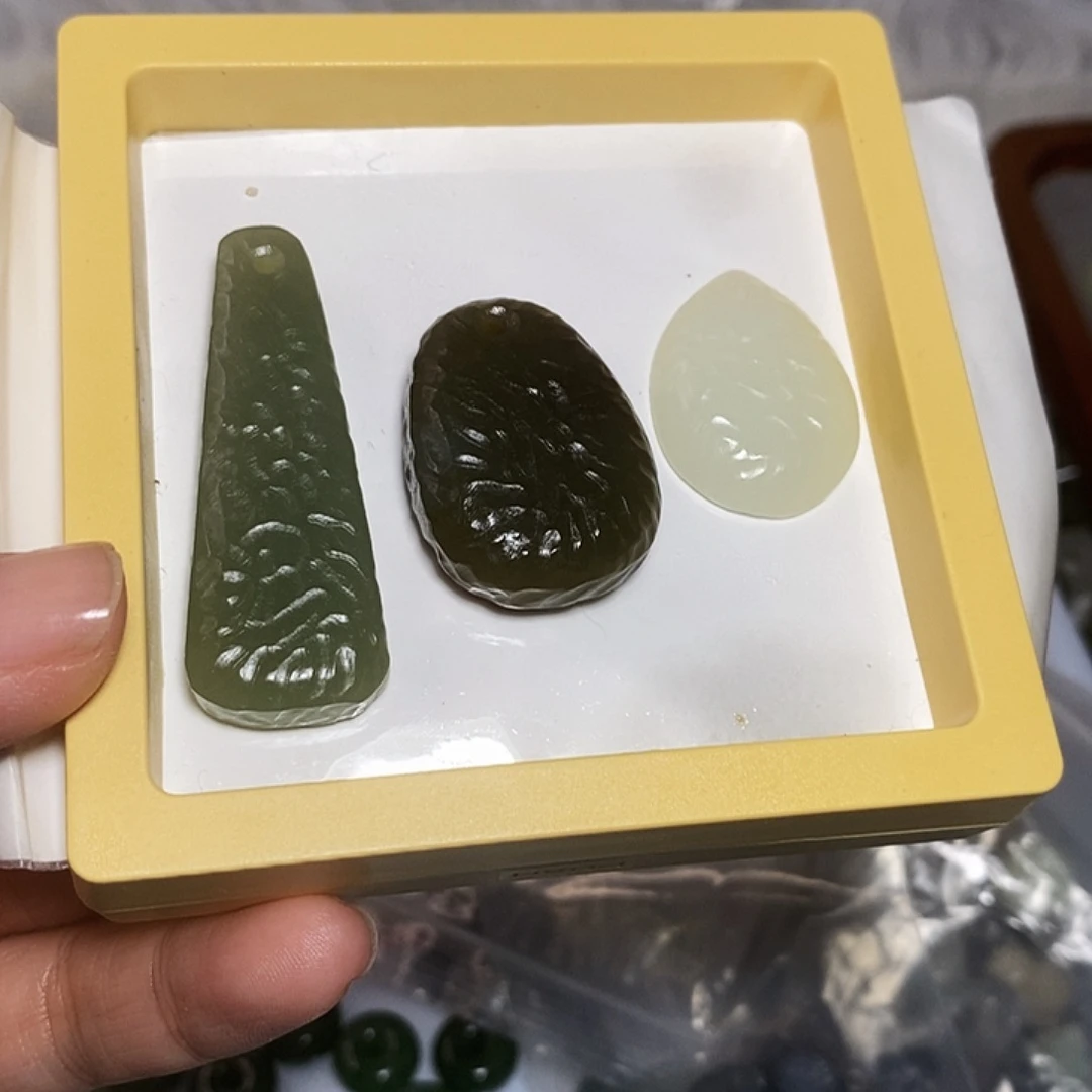 和田玉未镶嵌手链微瑕打包处理不退不换