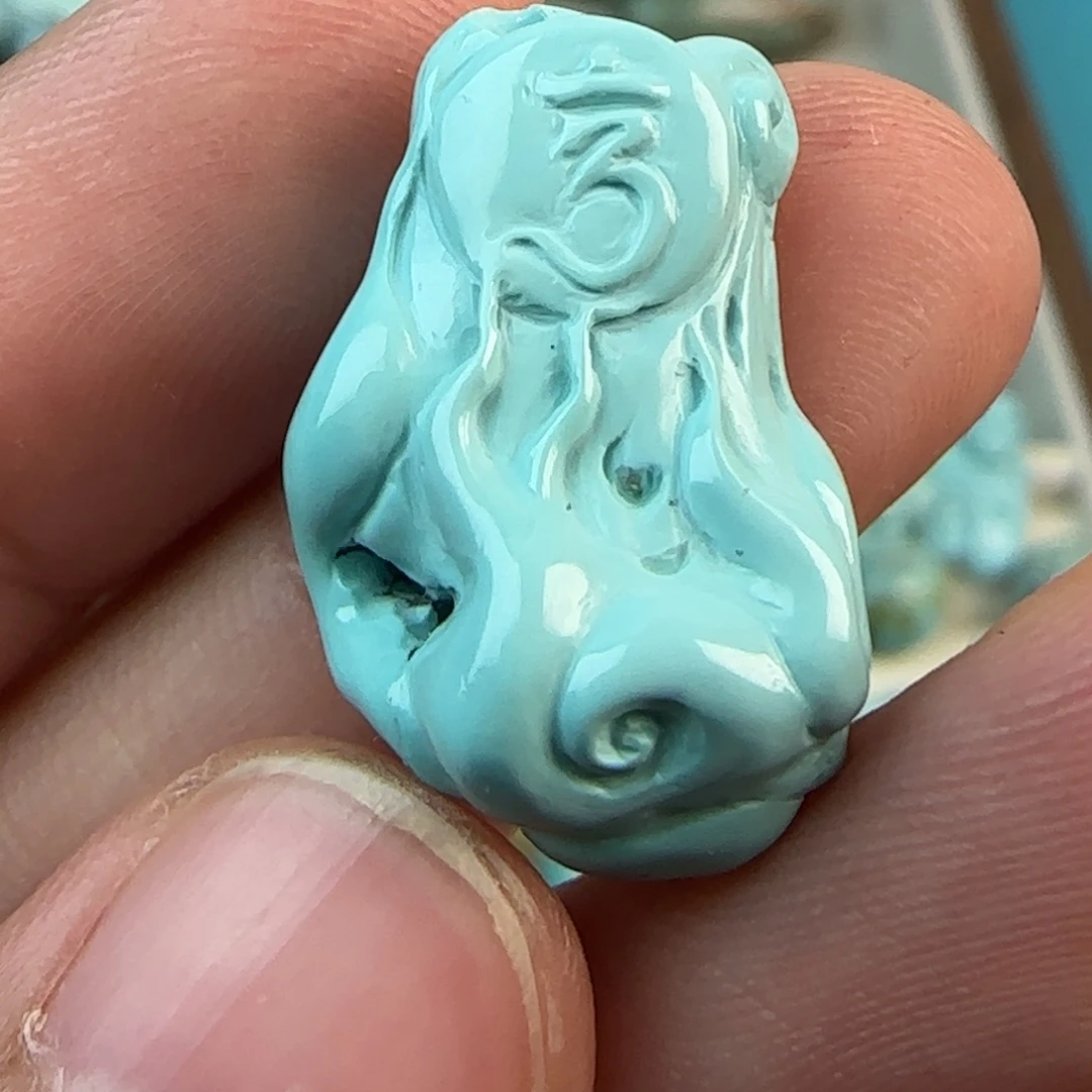 绿松石未镶嵌配饰