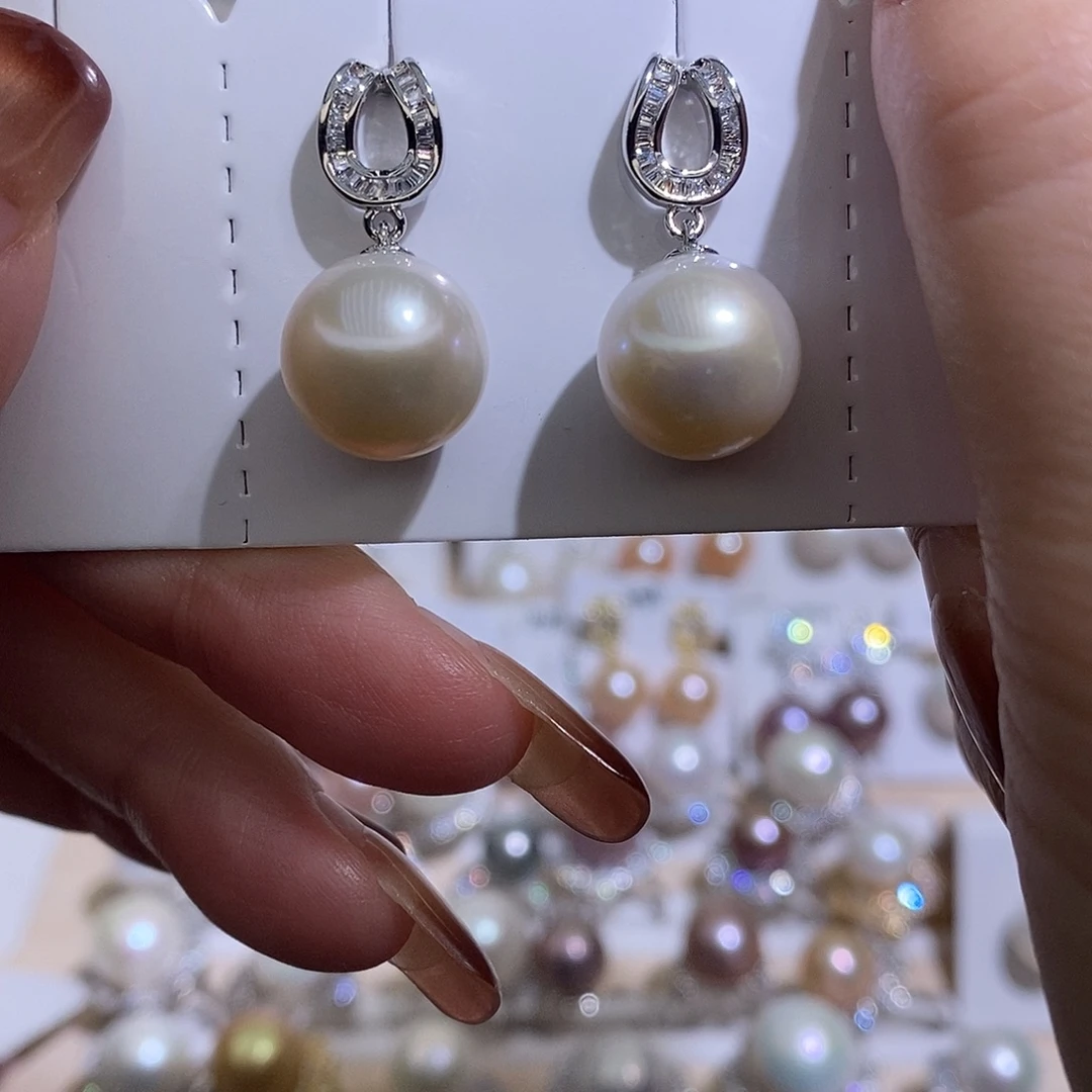 耳饰未镶嵌淡水珍珠w12.3