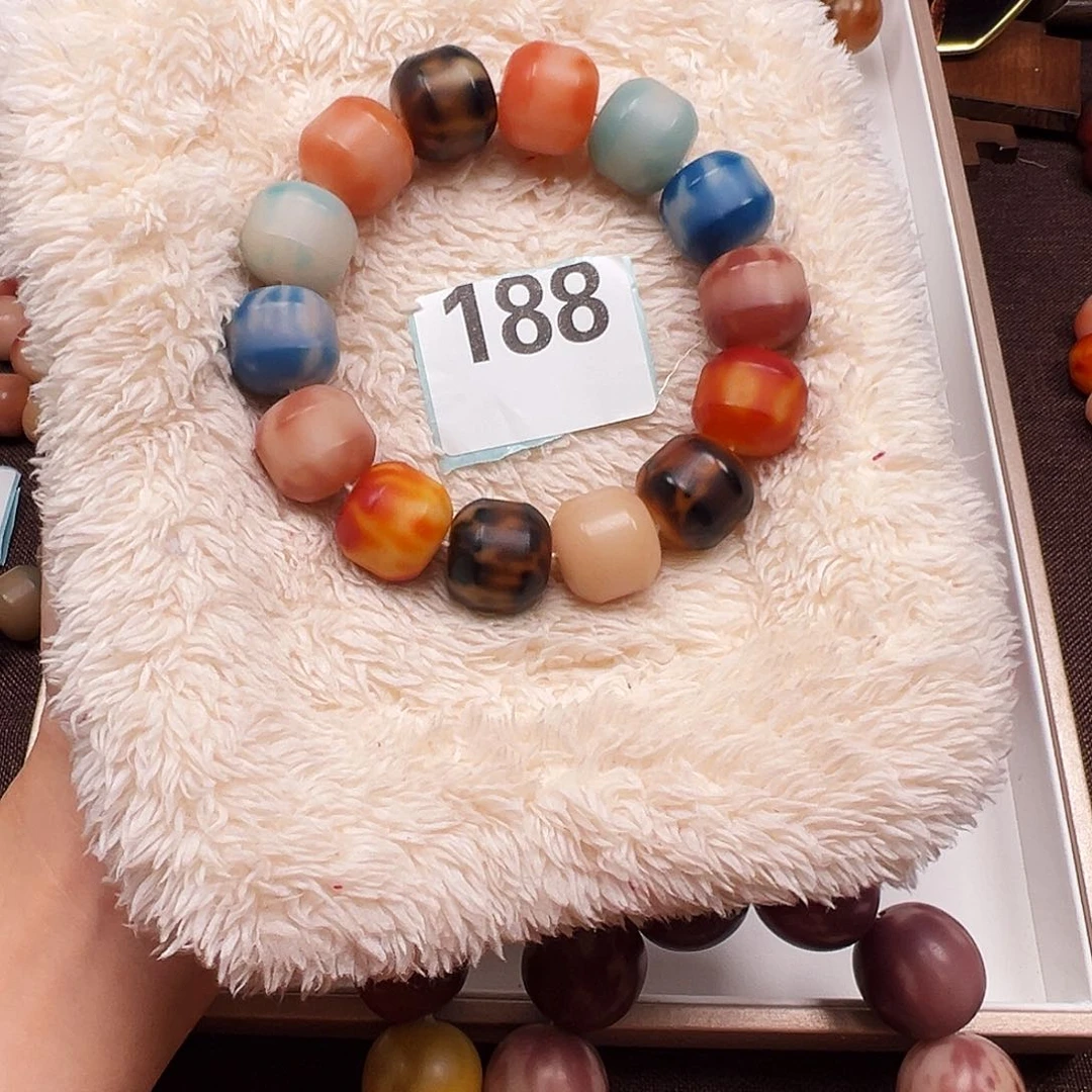 菩提根/象牙果手串卡19微瑕188瓜车轮