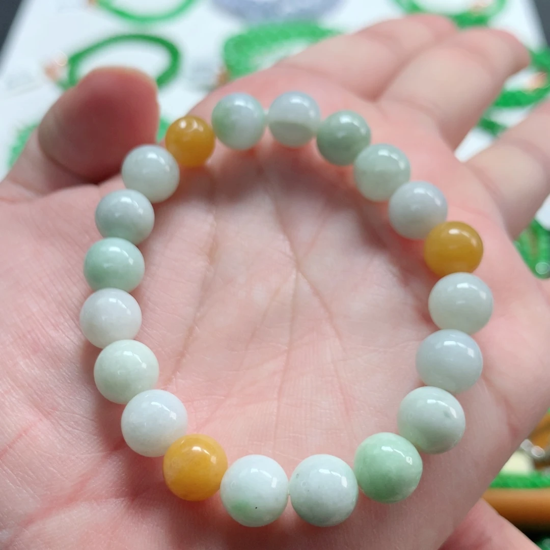 翡翠未镶嵌手链翡翠