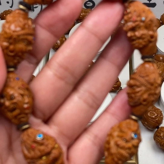 橄榄核手串/手链橄榄核雕刻