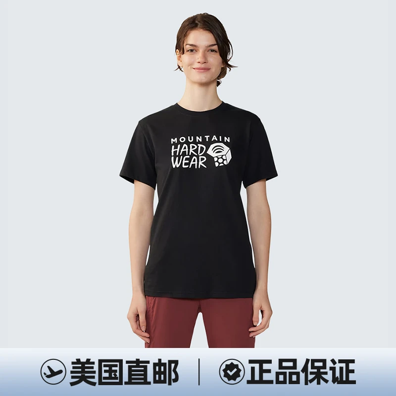 Mountain hardwear/山浩女款MHW圆领短袖T恤1983031-010