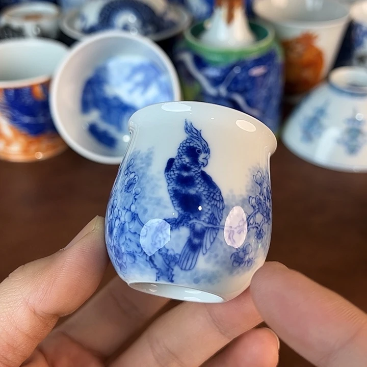 瓷片景德镇全手工手绘陶瓷