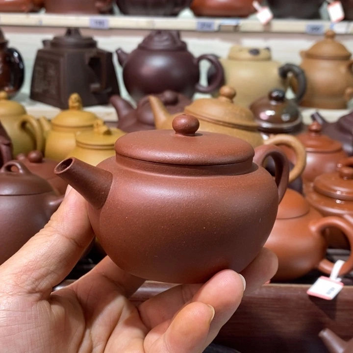 随***名茶壶紫砂精工制作
