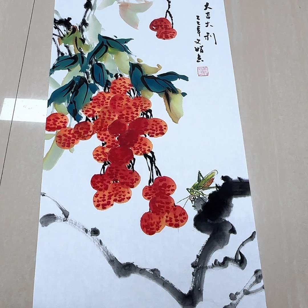 国画国画作品多次