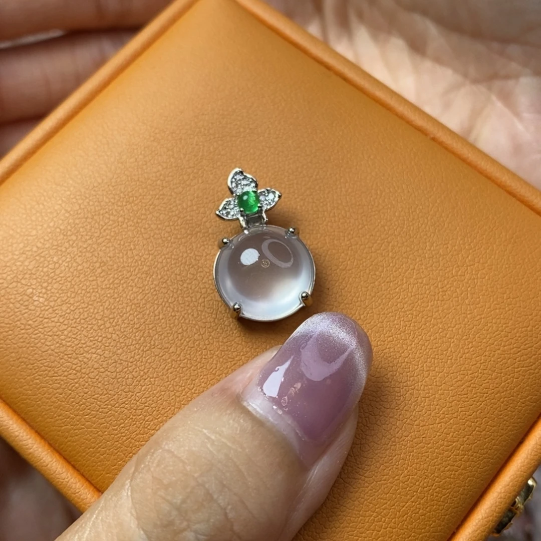 石英质玉未镶嵌吊坠(不含链)