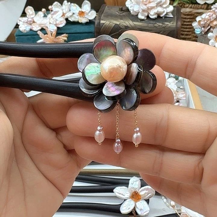 未镶嵌耳饰淡水珍珠
