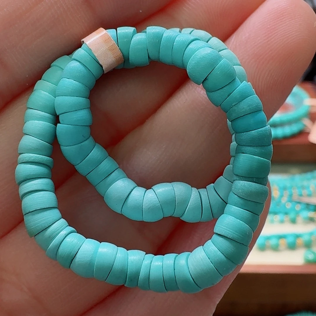 绿松石未镶嵌珠宝半成品