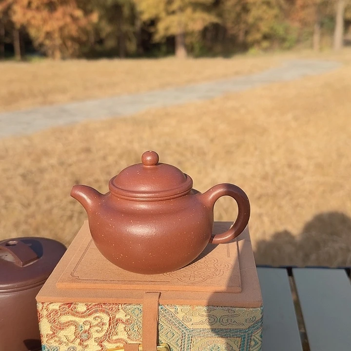 紫砂茶壶掇只紫段开播价