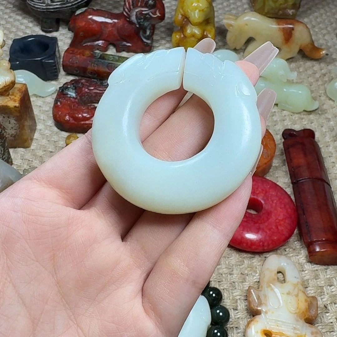 白玉菩提吊坠挂件
