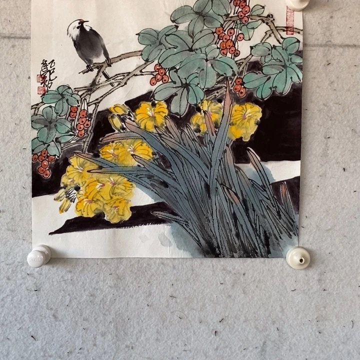 国画亲笔手绘原创