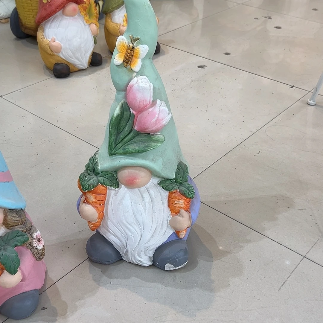 微瑕花园摆件红红火火