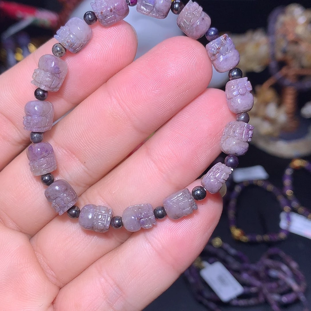 未镶嵌苏纪石（舒俱来）貔貅手串