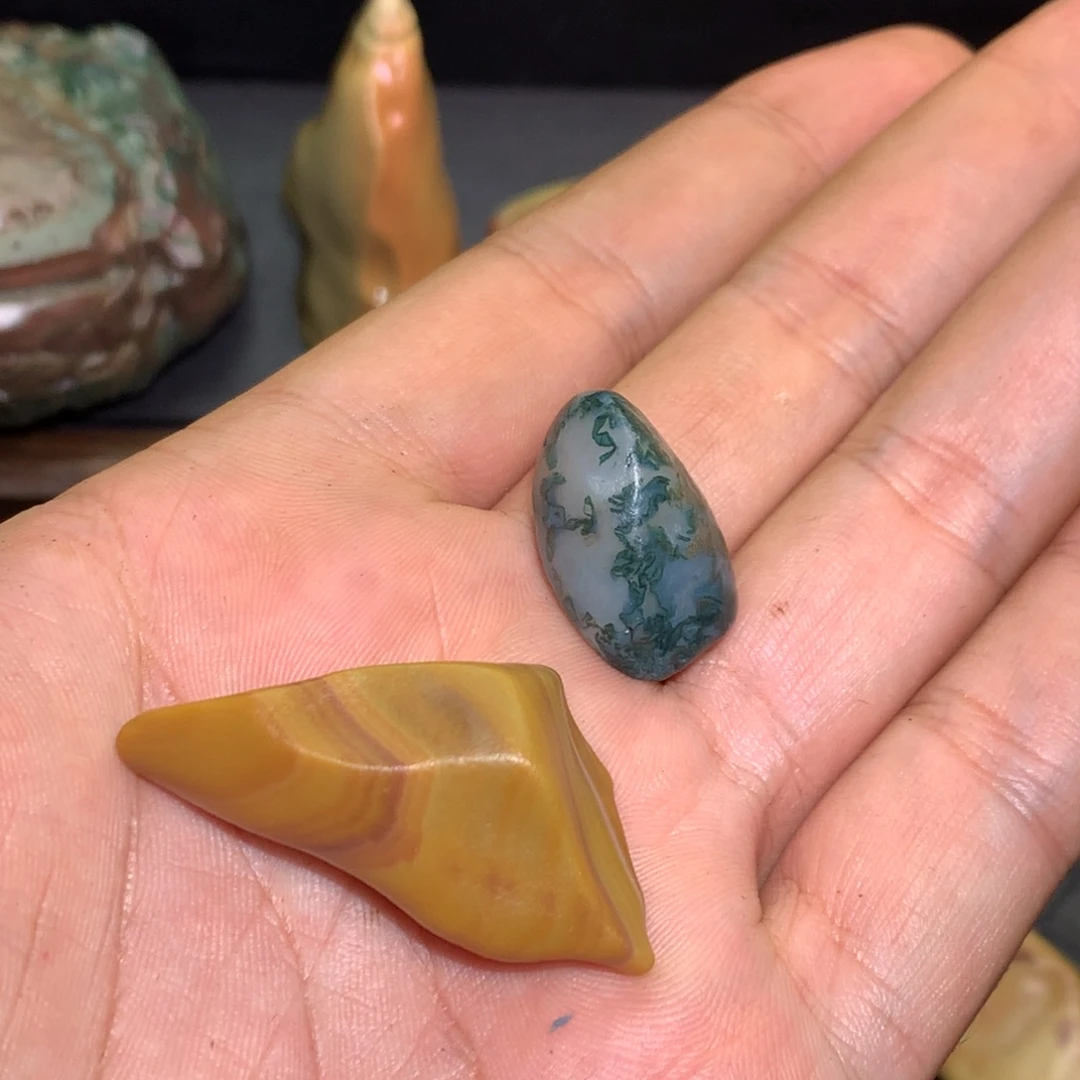 叮***6挂件玛瑙/玉髓合金