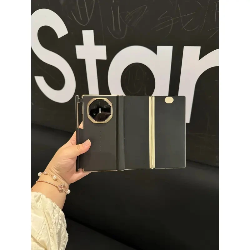 适用华为Mate XT/XTs三折叠双中轴磁吸折叠手机壳 边框磁吸双中轴