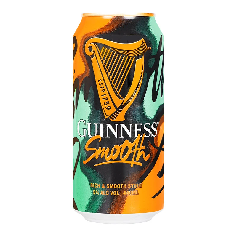 健力士Guinness健尼诗黑啤440ml 罐装柔滑世涛啤酒尼日利亚进口