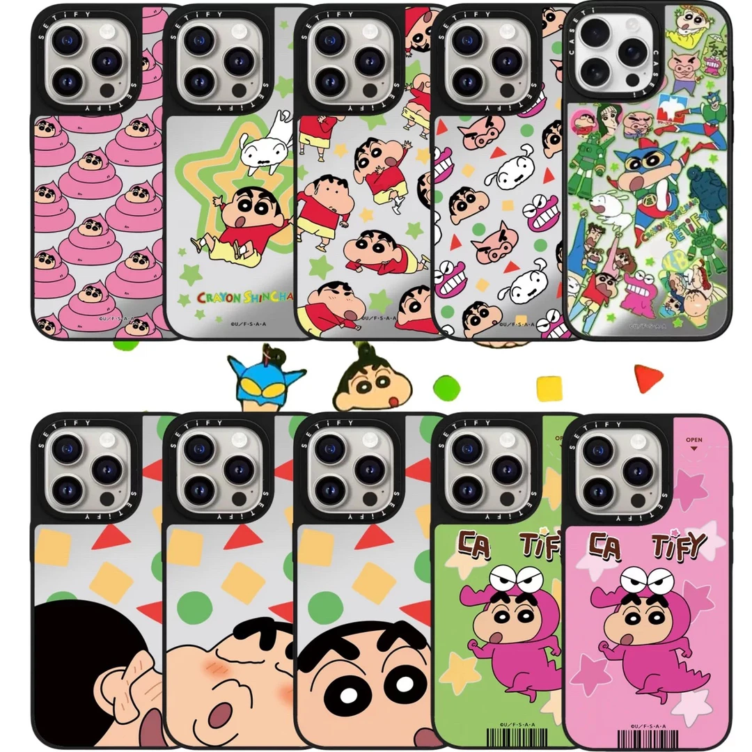 【蜡笔小新】iPhone16Promax手机壳卡通苹果15Pro/17pro防摔