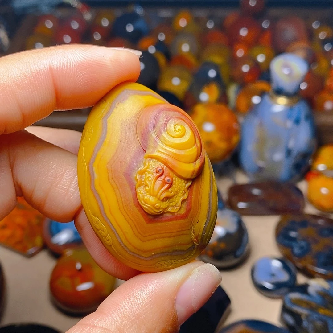 未镶嵌颈饰玛瑙/玉髓