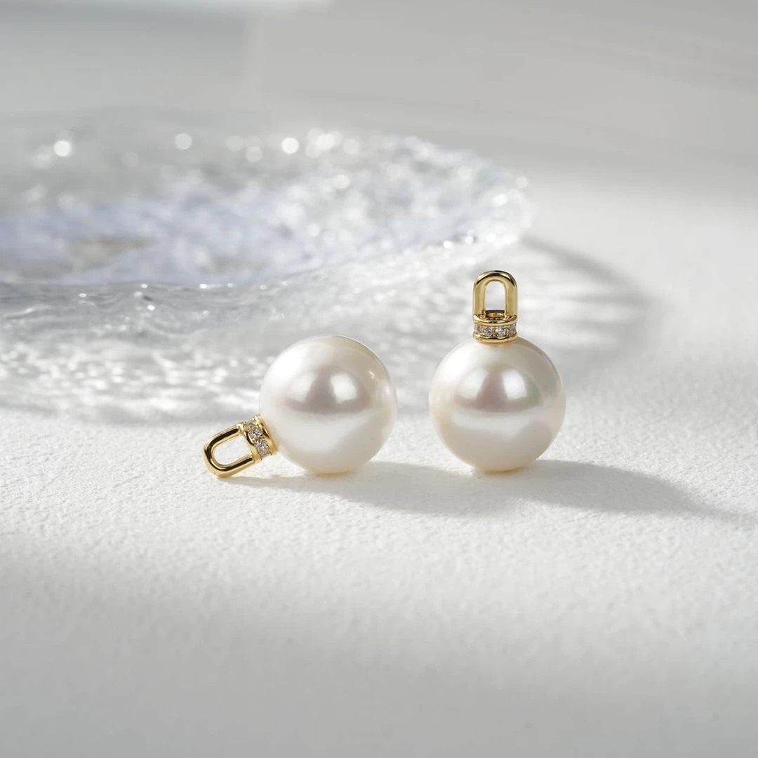 【云上好物】29 DS93832-S925银珍珠吊坠-多样性发一件-13mm （JG）