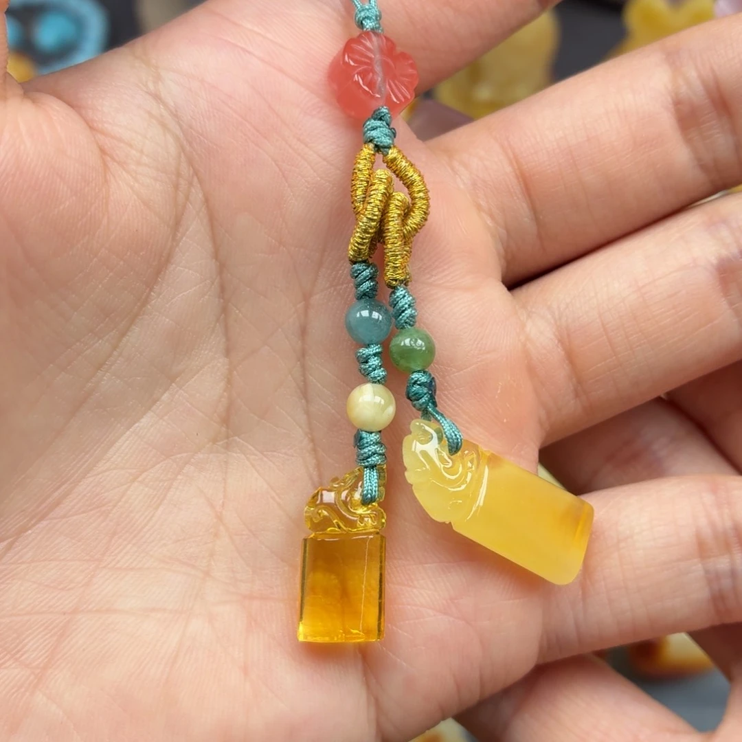 未镶嵌琥珀裸石蜜蜡