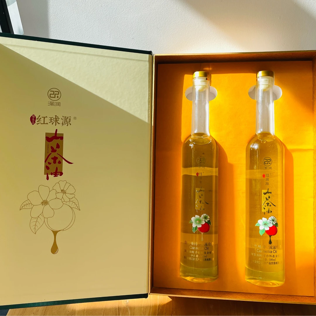 册亨山茶油礼盒装500ml*2瓶