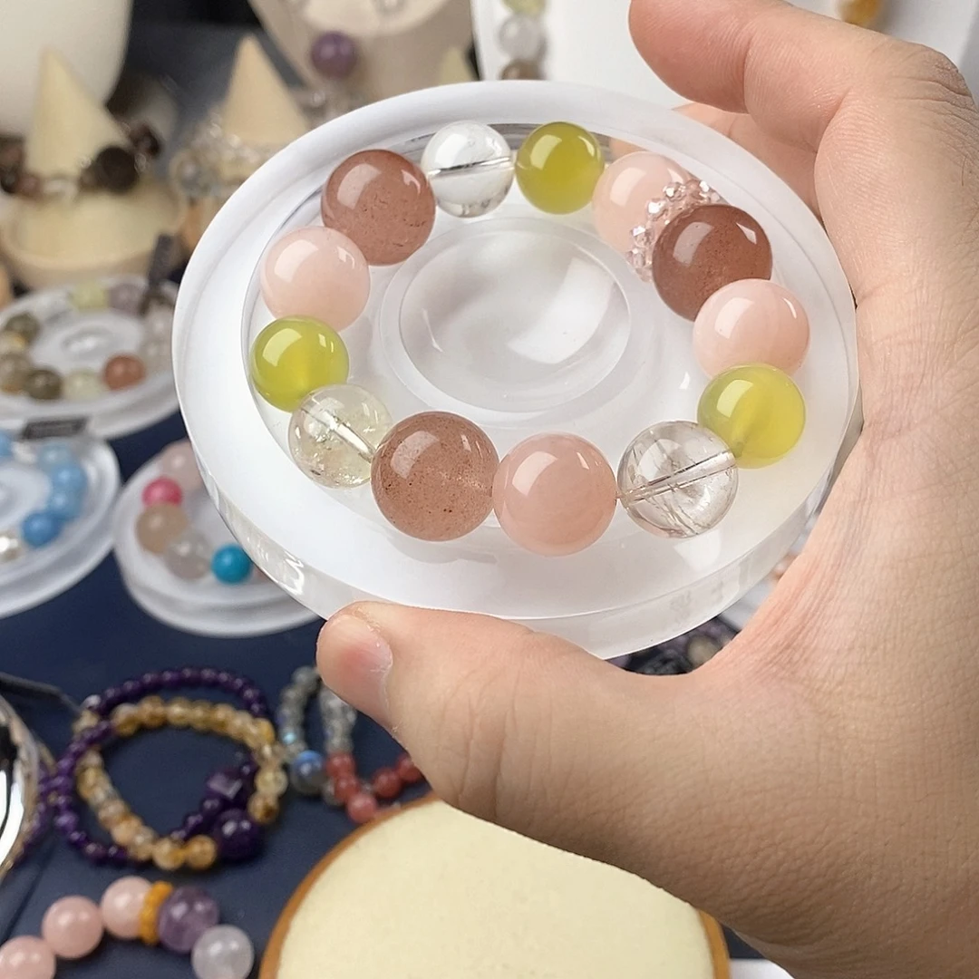 银S925镶嵌手链水晶