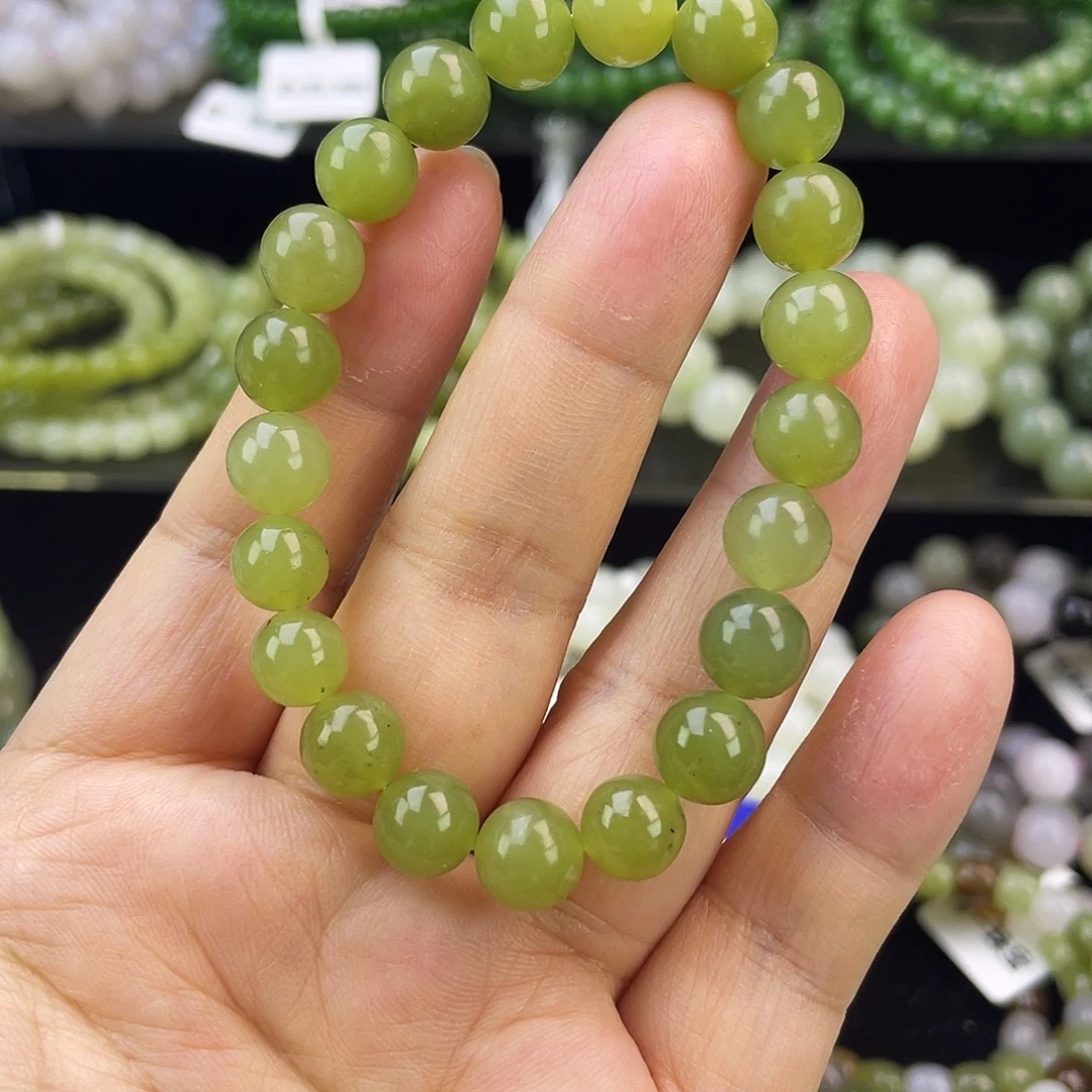 和田玉未镶嵌手链4